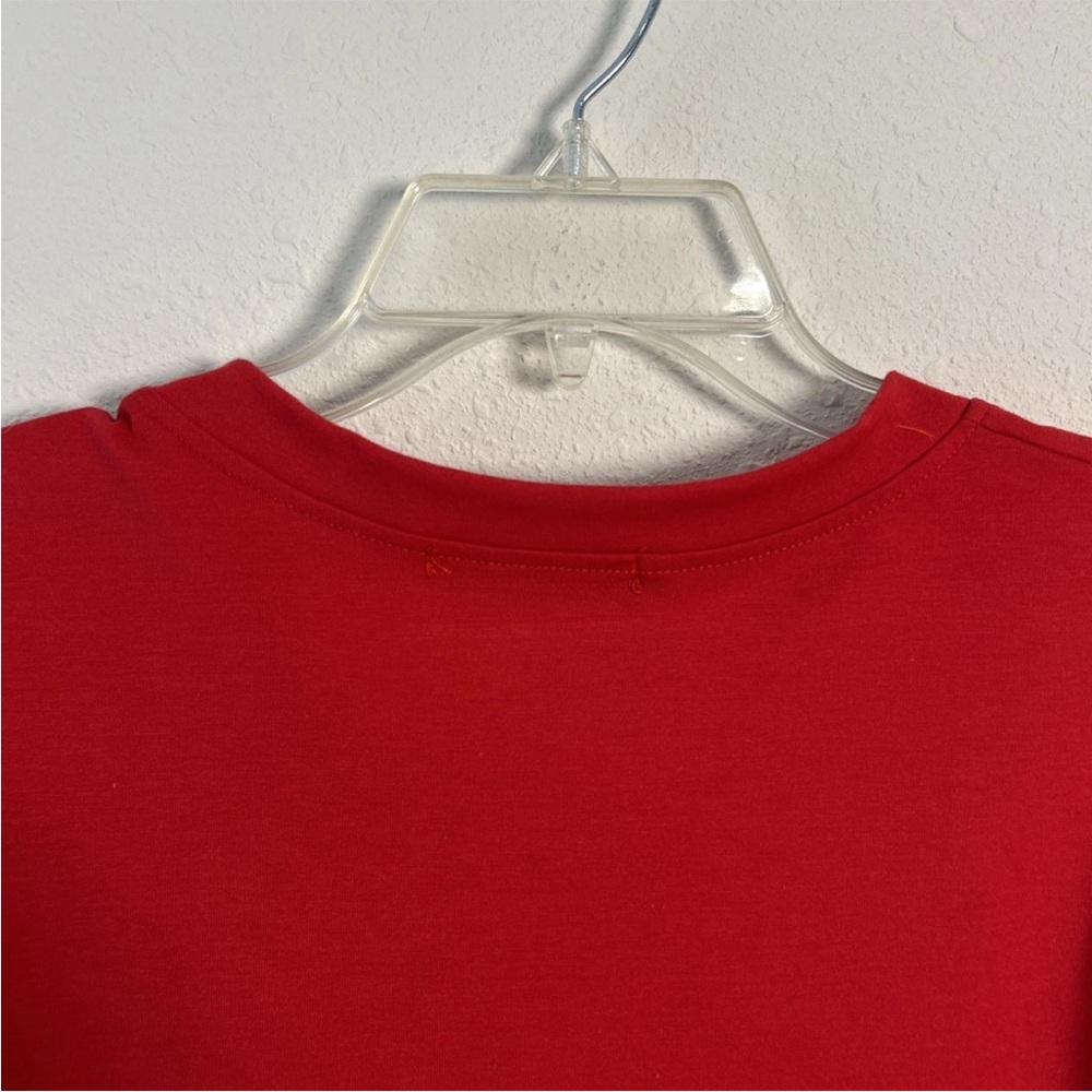 Vogue Seoul Korea Women’s Size Small Red Short Sleeve T-Shirt FV Relay - Picture 7 of 10